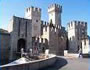 Castle of Sirmione on the largest peninsula of Lake Garda